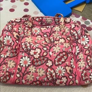 Vera Bradley diaper bag.